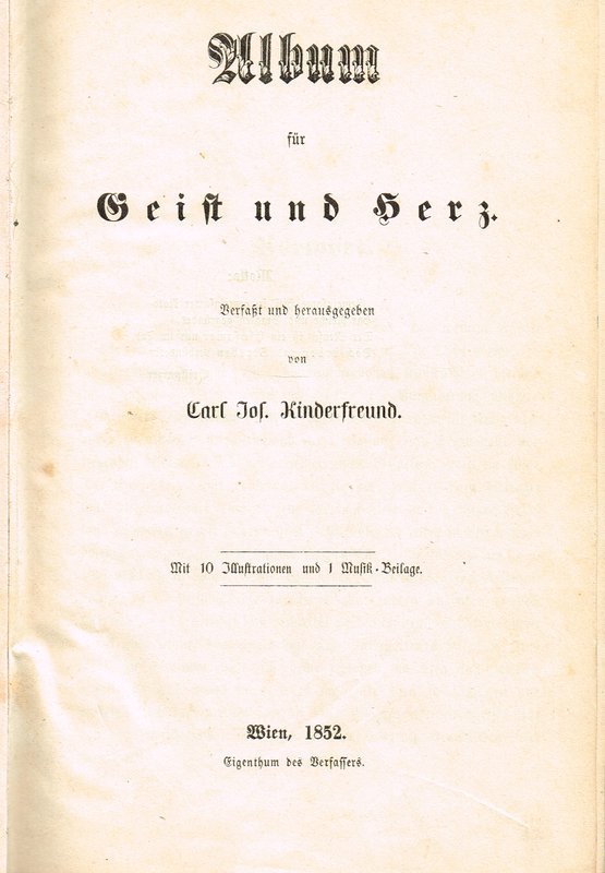 Kinderfreund, Carl Jos.